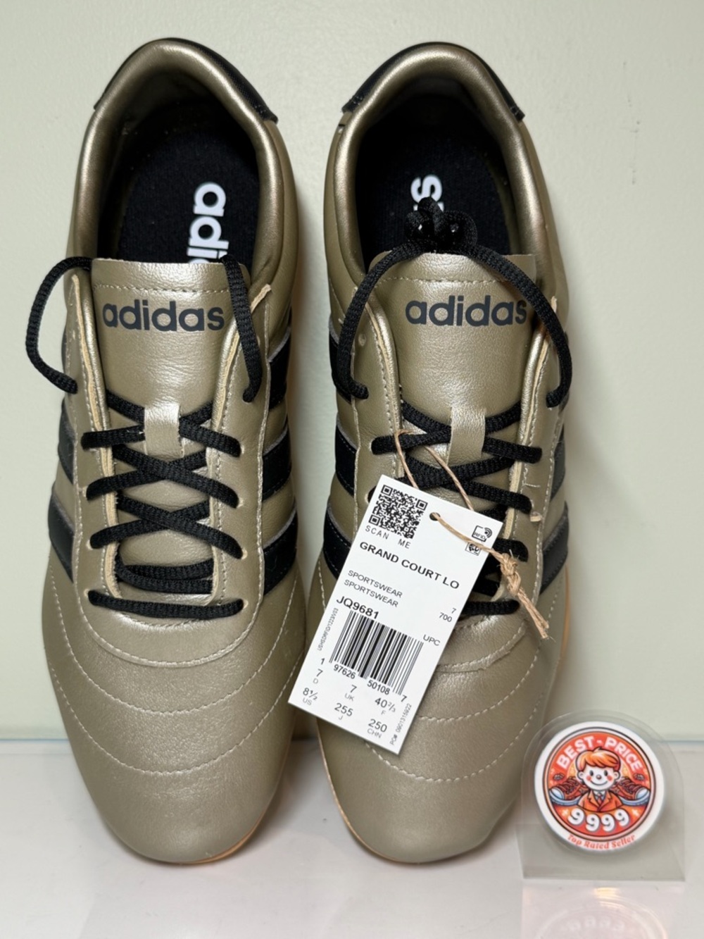 NWT adidas - Women's Size 8.5 - Grand Court LO Fashion Sportswear Shoes JQ9681 - Picture 4 of 7